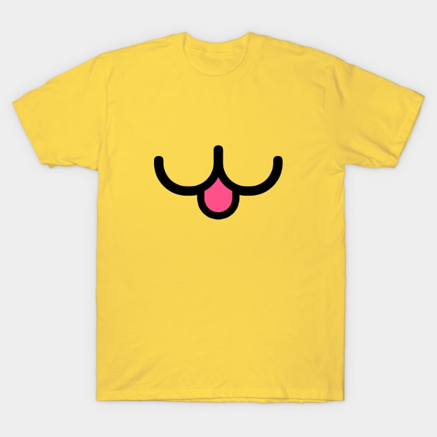 Puppy Tounge Mouth T-Shirt by STierney
